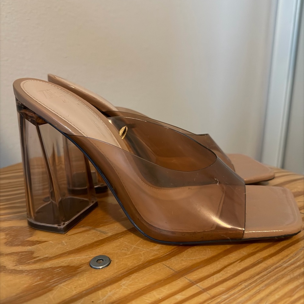 Zara Clear heels